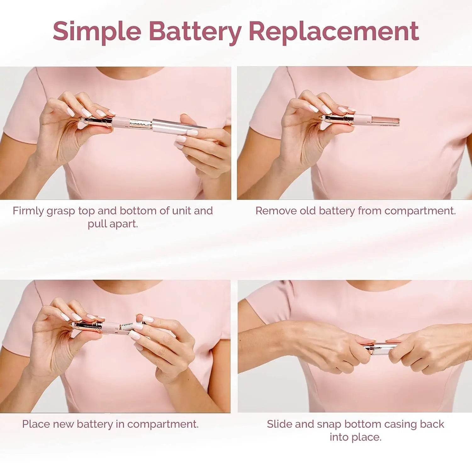 Painless Hair Remover/Eye brow trimmer