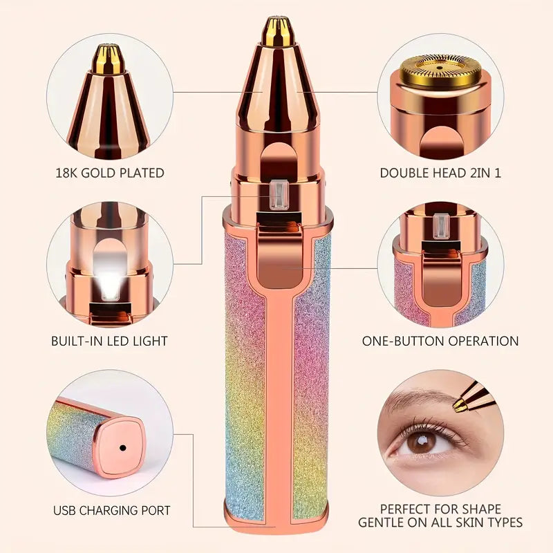 Painless Hair Remover/ Eye Brow Trimmer
